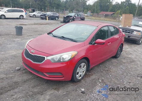 2016 Kia Forte Lx from USA, damaged, VIN KNAFK4A62G5575032